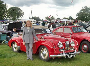 Jowett Jupiter on show